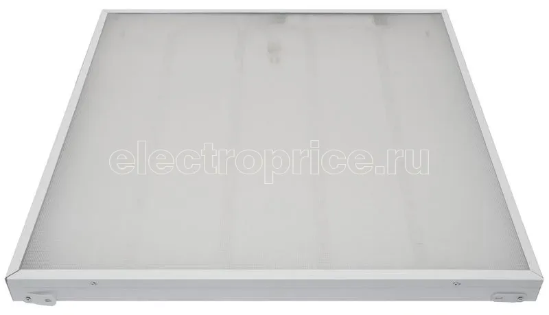 Фото Светильник светодиодный ULP-6060 60W/5000K IP40 GRILYATO WHITE 60Вт 5000К IP40 6900лм 588х588х40 потолочный встраив. грильято рассеив. призма с источником питания Uniel UL-00005198