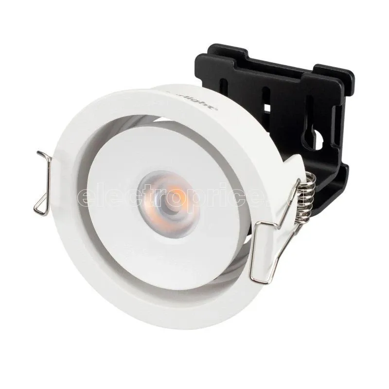 Фото Светильник CL-SIMPLE-R78-9W Day4000 WH 45 deg IP20 метал. 3 года Arlight 028146