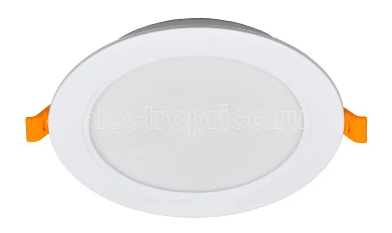 Фото Светильник светодиодный PLED DL7 WH Downlight 10Вт 4000К 120х26мм IP54 ДВО встраив. JazzWay 5042520