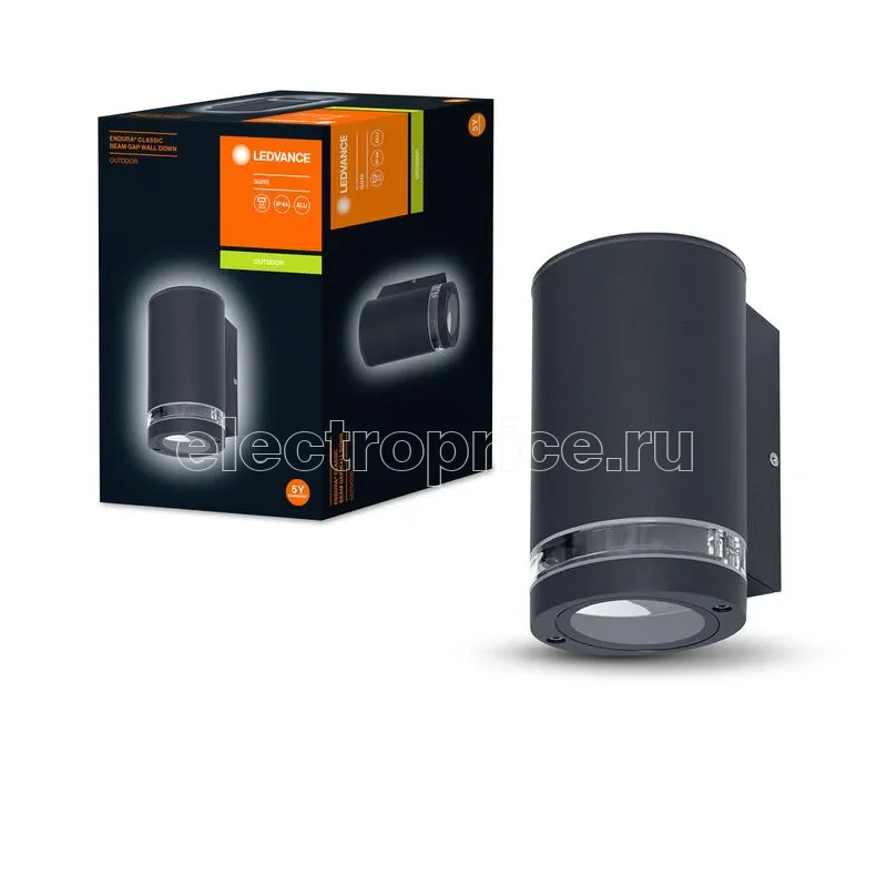 Фото Светильник ENDURA CLASSIC BEAM GAP GU10 DG настенный темн. сер. (без лампы) LEDVANCE 4058075554511