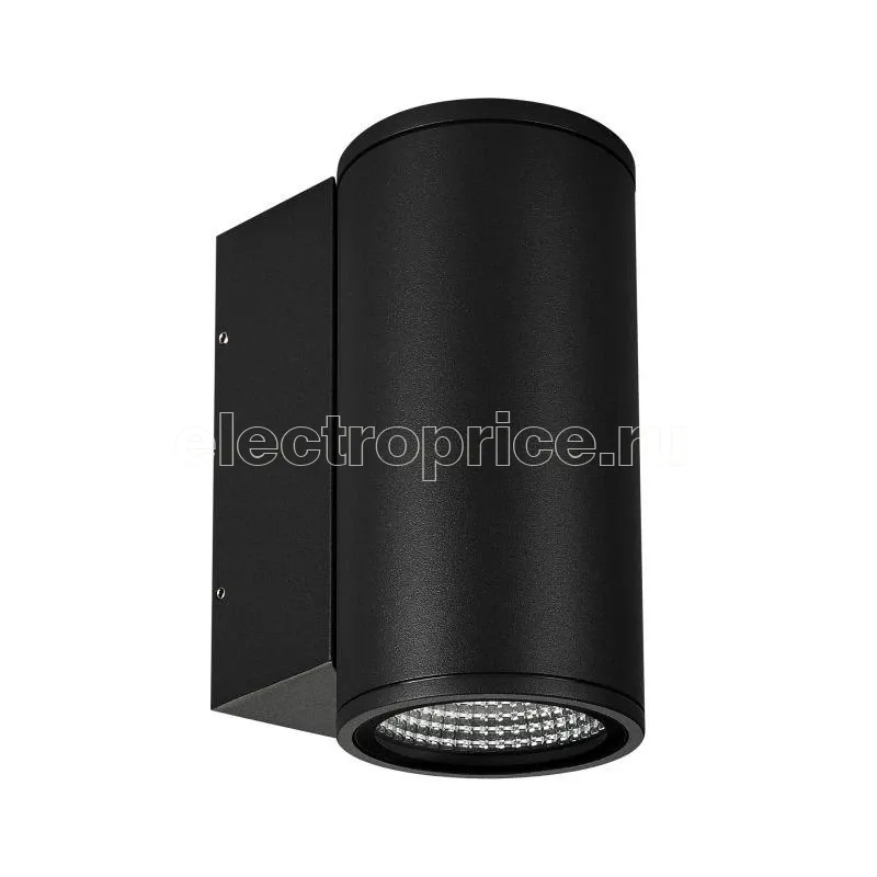 Фото Светильник светодиодный LGD-FORMA-WALL-R90-12W Warm3000 BK 44 deg IP54 230В метал. Arlight 037258