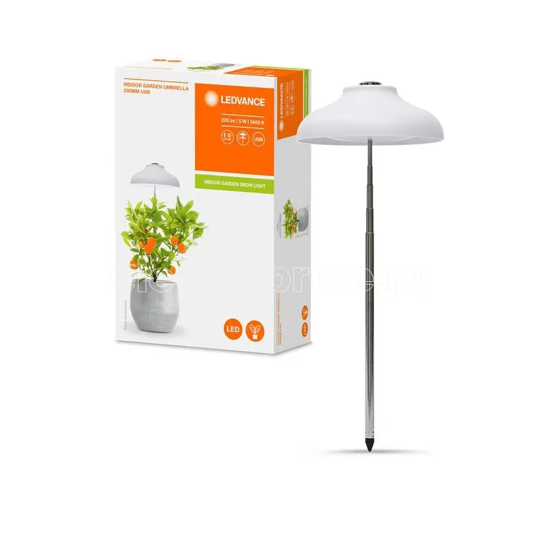 Фото Светильник INDOOR GARDEN UMBRELLA 200 USB WT LEDVANCE 4058075576155