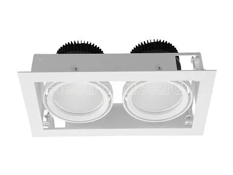 Фото Светильник светодиодный SNS LED 2M 2x35 W D45 4000К встраив. new СТ 1159000330