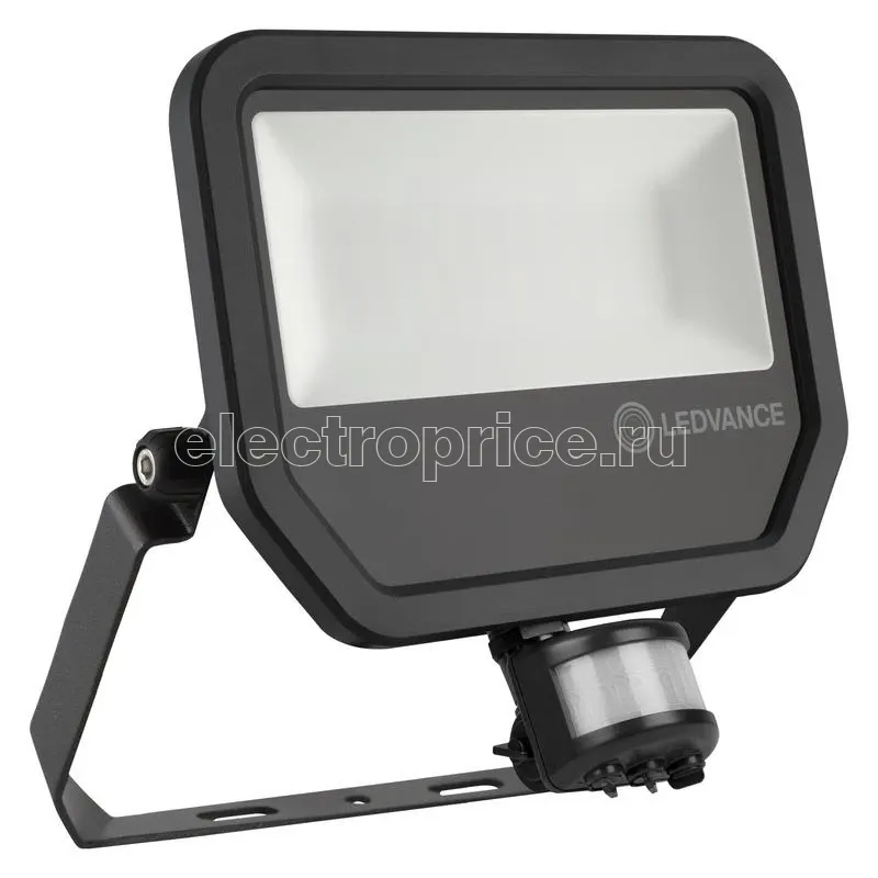 Фото Прожектор светодиодный FLOODLIGHT PERFORMANCE ДО 50Вт 3000К 5000Лм IP65 с датчиком черн. LEDVANCE 4058075460997