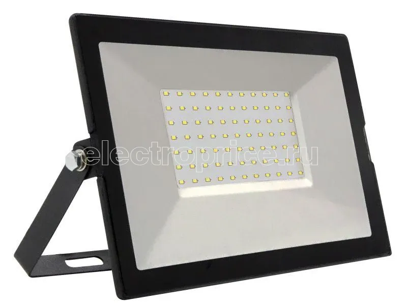 Фото Прожектор LFL-10001 C02 LED SMD 100Вт 230В 6500К черн. Ultraflash 14285