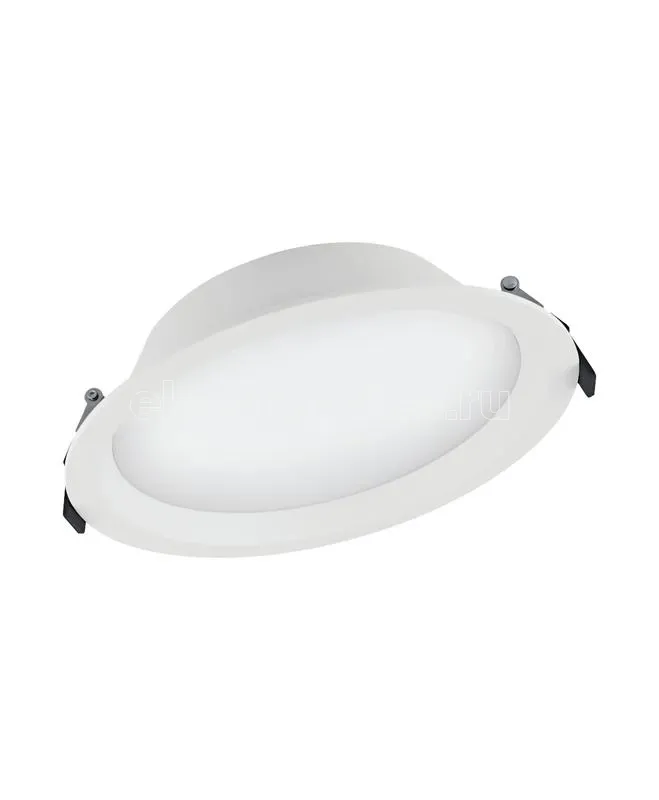 Фото Светильник светодиодный DOWNLIGHT ALU ДВО 25Вт 3000К 2250лм IP44 бел. LEDVANCE 4058075091498