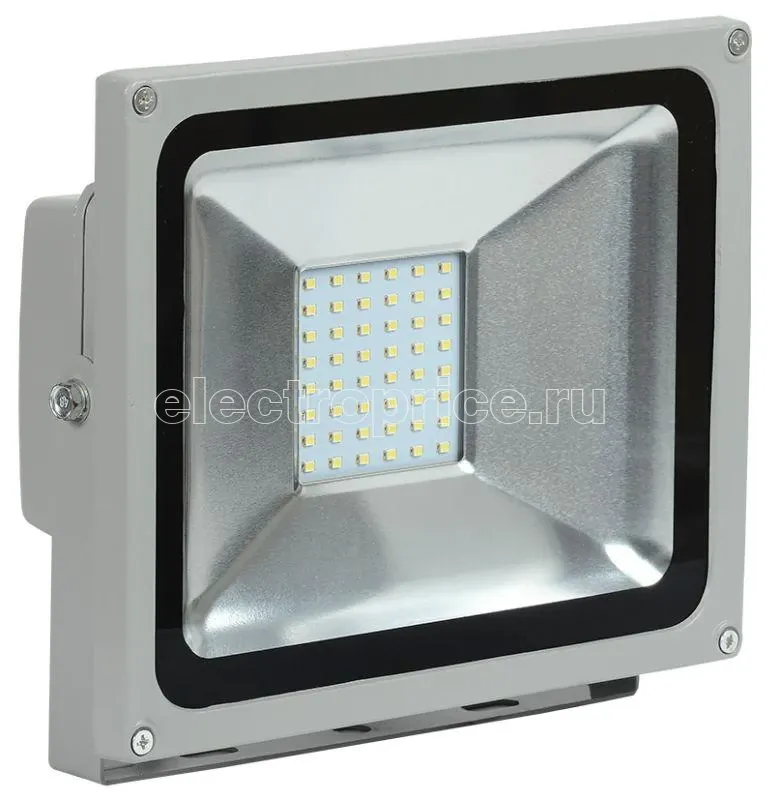 Фото Прожектор светодиодный СДО 05-30 30Вт 6500К IP65 SMD сер. IEK LPDO501-30-K03