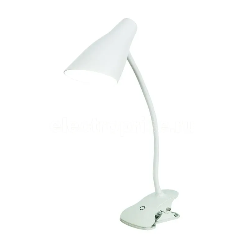 Фото Светильник настольный TLD-563 White/LED/360Lm/4500K/Dimmer 5Вт сенсор. выкл. бел. Uniel UL-00004465