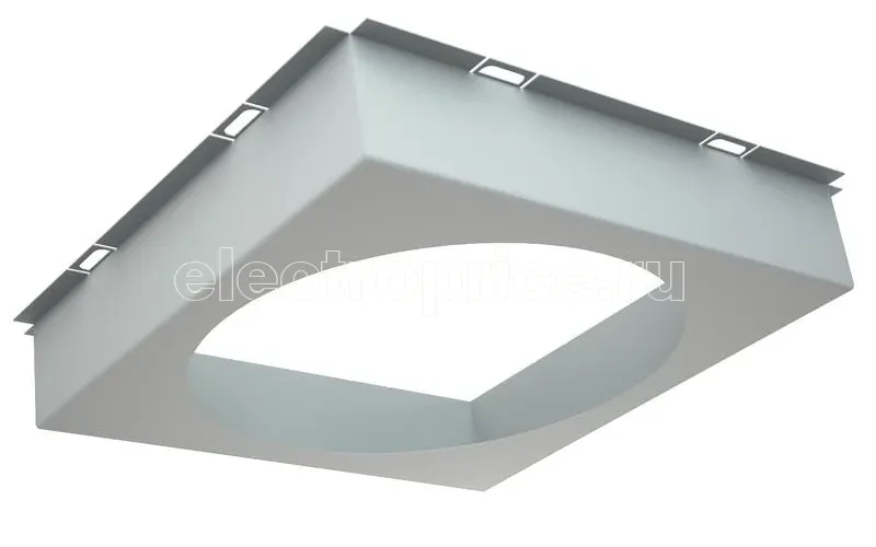 Фото Рамка для светильника SL/DL POWER LED 40 (50х50х40 lamel 10мм) white СТ 2170000230