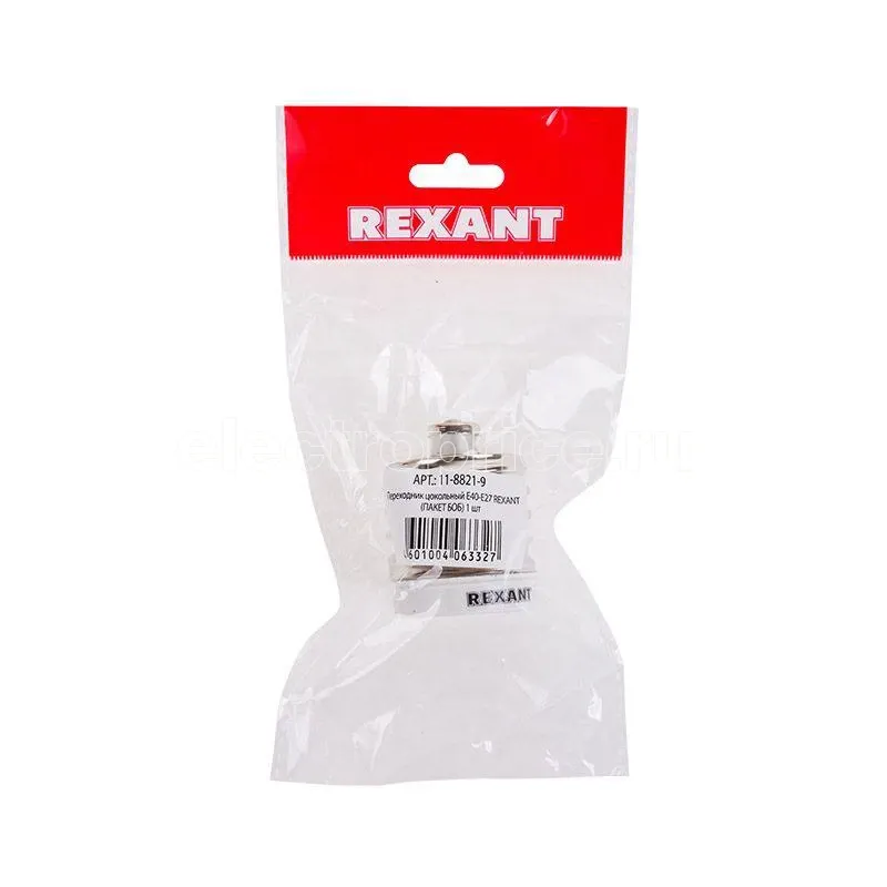 Фото Переходник цокольный Е40-Е27 Rexant 11-8821-9