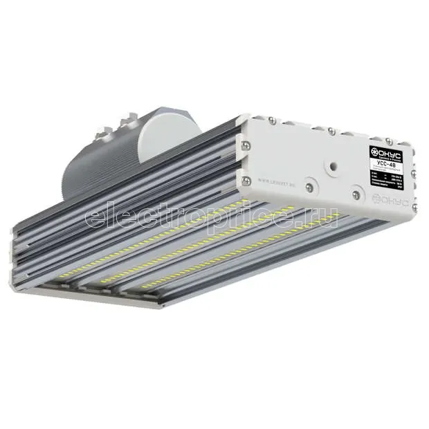 Фото Светильник взрывозащищенный УСС-48 Д AC/DC 20-38/20-55 LED 4000К IP67 2Ex консольное крепление ФОКУС USS00-048D3BDF02F04002