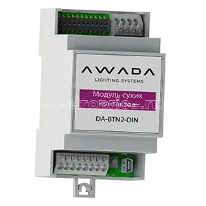 Фото Модуль сухих контактов AWADA DA-BTN2-DIN