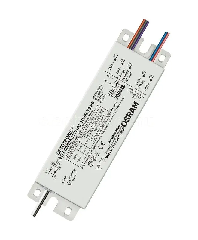 Фото Драйвер OT 50/120-277/1A2 2DIMLT2 P OSRAM 4052899173804