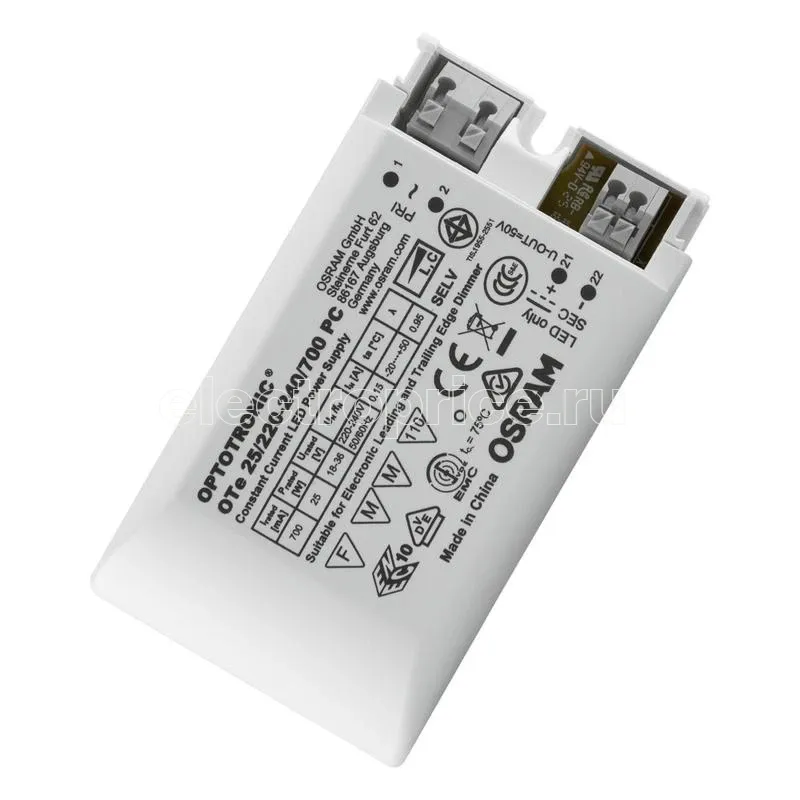 Фото Преобразователь электронный OTE 25/220-240/700 PC OSRAM 4052899105386