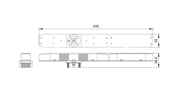 Фото Светильник аварийный BS-OKO-81-L2-INEXI3-MSS3 GR Black Белый свет a15299