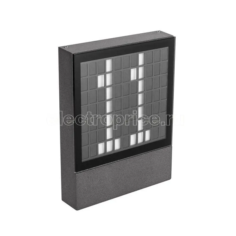 Фото Светильник LGD-SIGN-WALL-S150х200-3W Warm3000 GR 148deg 230В IP54 метал. Arlight 031060