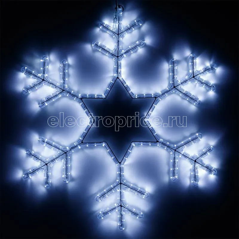 Фото Фигура ARD-SNOWFLAKE-M4-750х750-324LED White 18Вт IP65 230В Ardecoled 025307