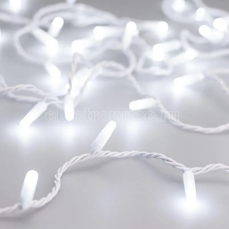 Фото Гирлянда светодиодная ARD-STRING-CLASSIC-10000-WHITE-100LED-MILK-STD White230В 7Вт IP65 Ardecoled 031202