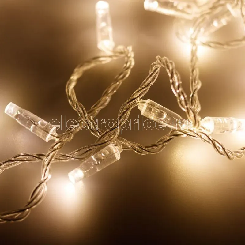 Фото Гирлянда светодиодная ARD-STRING-CLASSIC-10000-CLEAR-100LED-STD WARM230В 7Вт IP65 Ardecoled 025779