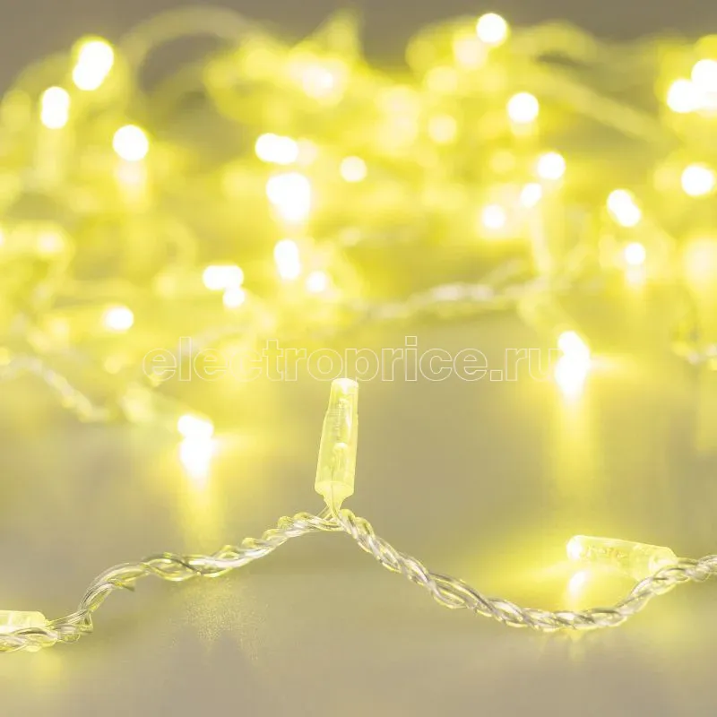 Фото Гирлянда светодиодная ARD-STRING-CLASSIC-10000-CLEAR-100LED-STD Gold230В 7Вт IP65 Ardecoled 025813