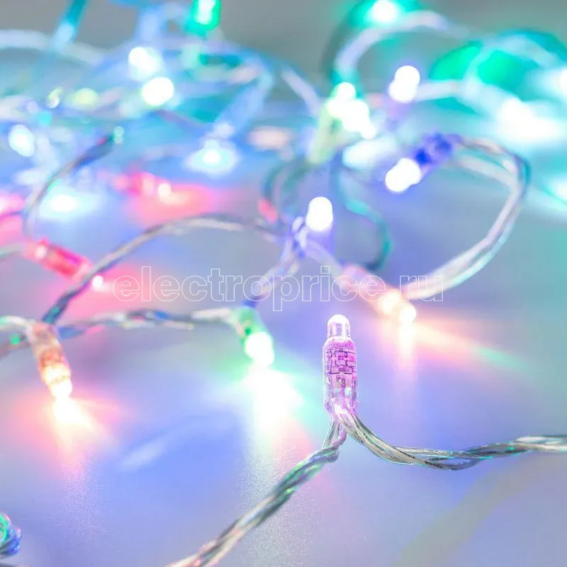 Фото Гирлянда светодиодная ARD-STRING-CLASSIC-9000-CLEAR-60LED-LIVE RGB-SPI 12В 40Вт IP65 Ardecoled 031517