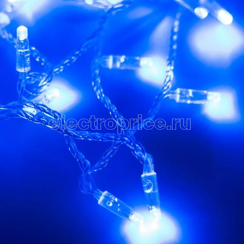 Фото Гирлянда светодиодная ARD-STRING-CLASSIC-10000-CLEAR-100LED-STD BLUE230В 7Вт IP65 Ardecoled 025787