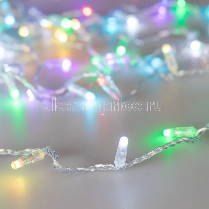 Фото Гирлянда светодиодная ARD-STRING-CLASSIC-10000-CLEAR-100LED-SYNC RGB230В 6.5Вт IP65 Ardecoled 031119