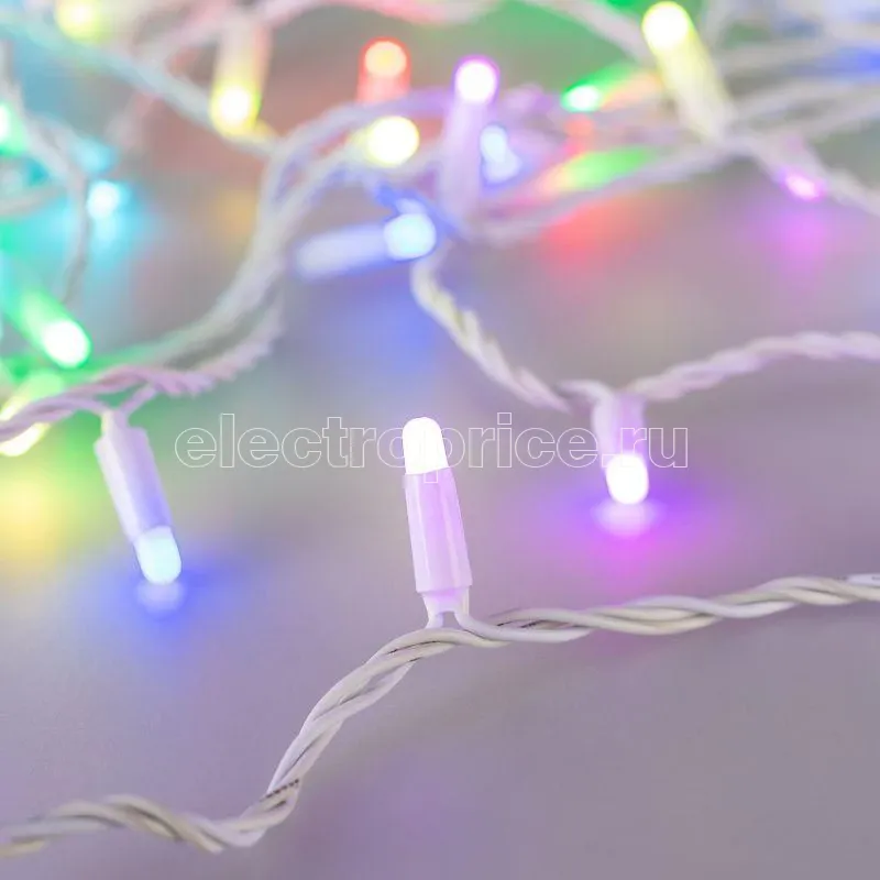 Фото Гирлянда светодиодная ARD-STRING-CLASSIC-10000-WHITE-100LED-MILK-LIVE RGB-DMX24V 10Вт IP65 Ardecoled 031748