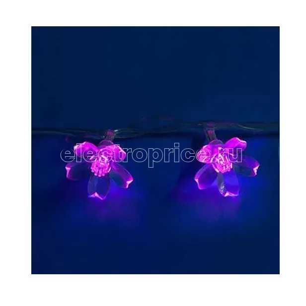 Фото Гирлянда светодиодная "Сакура розовая" ULD-S0700-050/DTA PINK IP20 PINK SAKURA 50LED 7м Uniel 07933