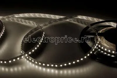 Фото Лента светодиодная SMD3528 бел. 9.6Вт/м 120LED/м 12В IP23 (уп.5м) Lamper 141-395