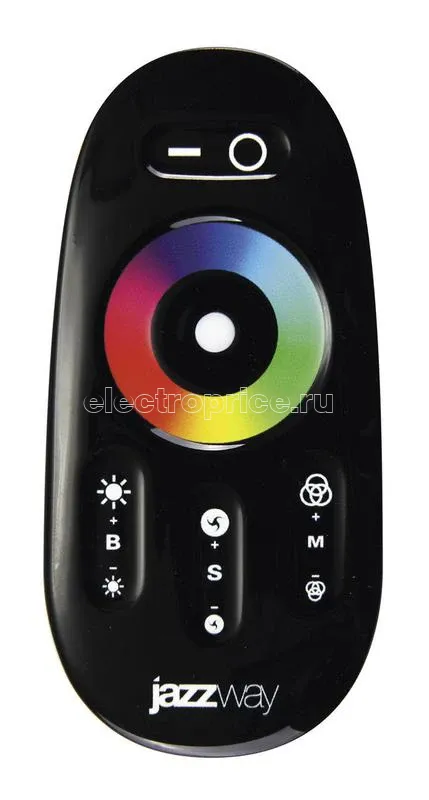 Фото Контроллер RGB PRC-4000HF BL 12/24В 216/432Вт черн. JazzWay 1019295