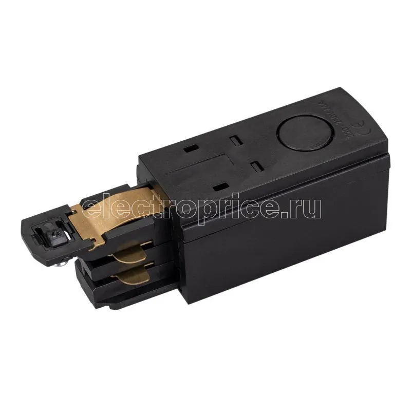 Фото Коннектор питания LGD-4TR-CON-POWER-L-BK (D) IP20 пластик 3 года Arlight 029295