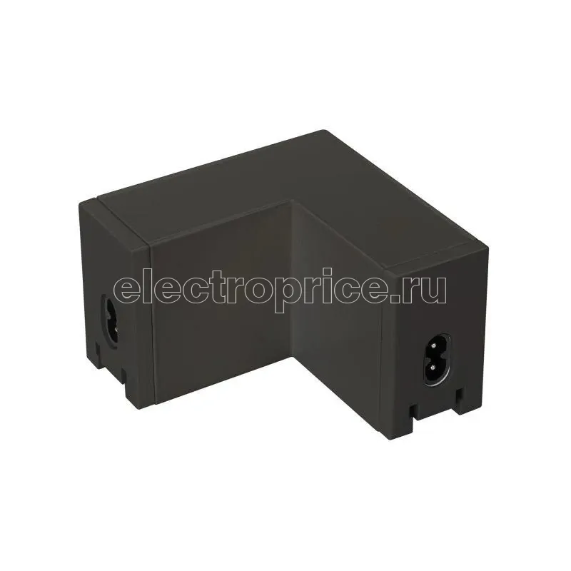 Фото Коннектор угловой NEO-CLIP-38-CON-L-BK IP40 металл 3 года Arlight 028996