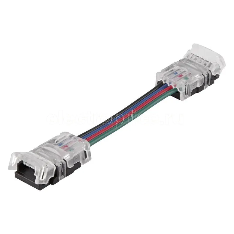 Фото Соединитель жесткий 4-pin для ленты RGB CSD/P4/P 50X2 защищенный (уп.2шт) LEDVANCE 4058075407923