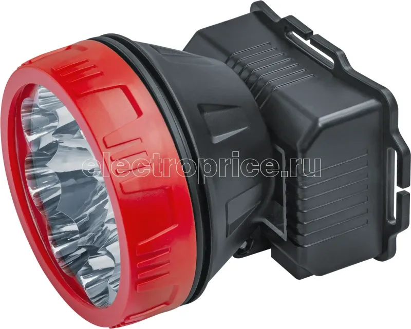 Фото Фонарь аккумуляторный налобный 14 448 NPT-H21-ACCU 9LED 1Вт 2 режима аккум. Li-ion 0.9А.ч NAVIGATOR 14448