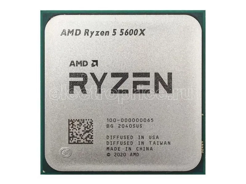 Фото Процессор CPU Ryzen 5 5600X OEM AM4 100-000000065 AMD