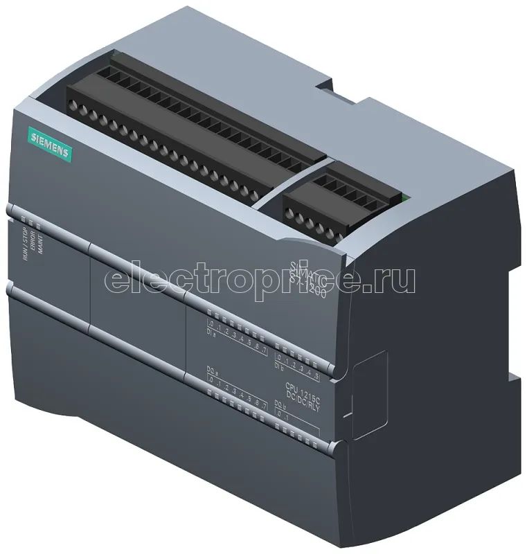 Фото Процессор ЦПУ CPU 1215C DC/DC/RELAY SIMATIC S7-1200 Siemens 6ES72151HG400XB0