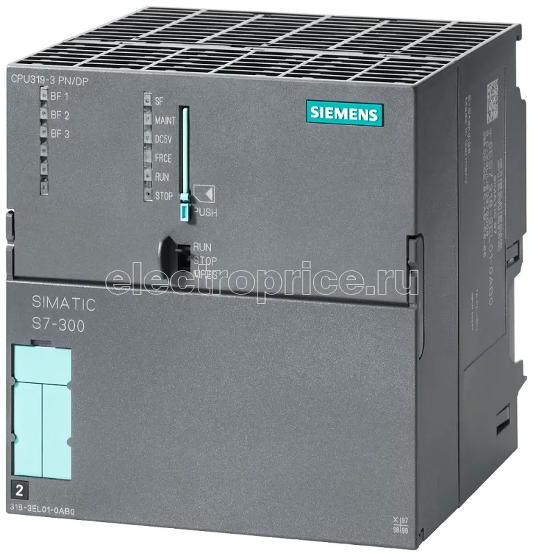 Фото Процессор ЦПУ CPU 319-3 PN/DP SIMATIC S7-300 SIEMENS 6ES73183EL010AB0