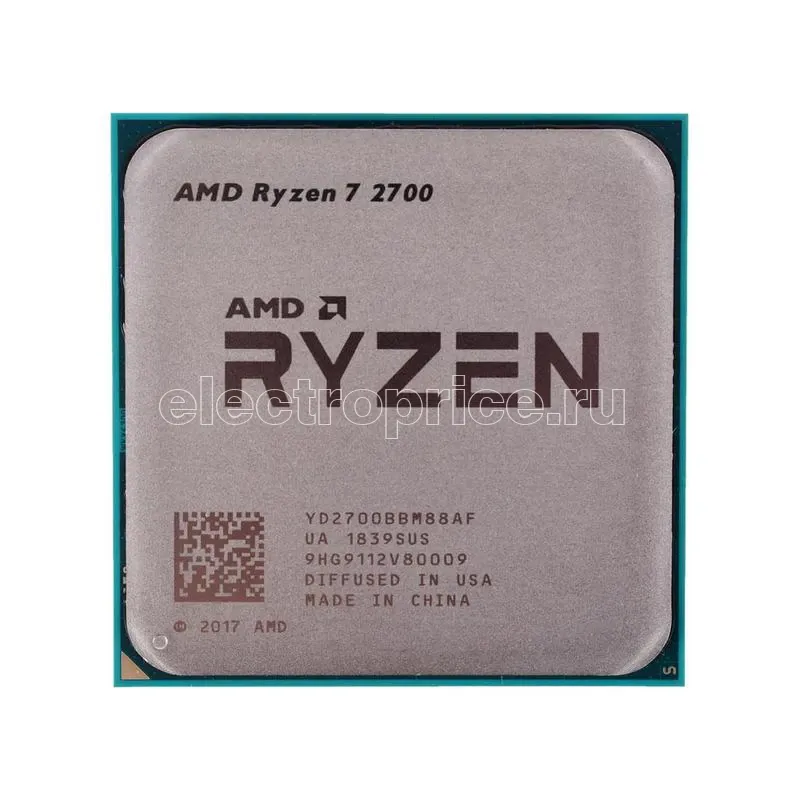 Фото Процессор Ryzen 7 2700 AM4 OEM YD2700BBM88AF AMD