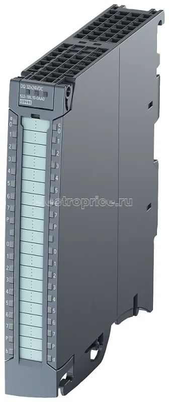 Фото Модуль дискретных выходов SIMATIC S7-1500 DQ 32х24VDC/0.5А 32к в компл. фронт соединит. с подключ. PUSH-IN Siemens 6ES75221BL100AA0