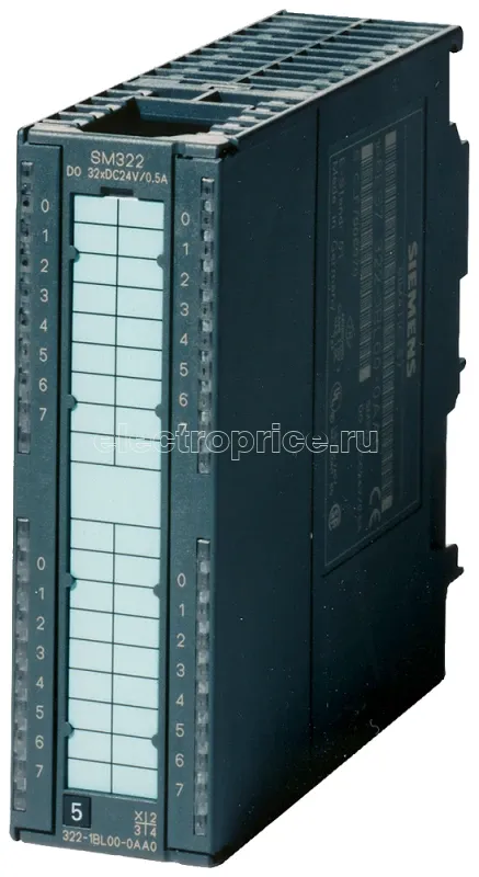 Фото Модуль вывода дискретных сигналов SIMATIC S7-300 SM 322 8 вых. Siemens 6ES73221BF010AA0