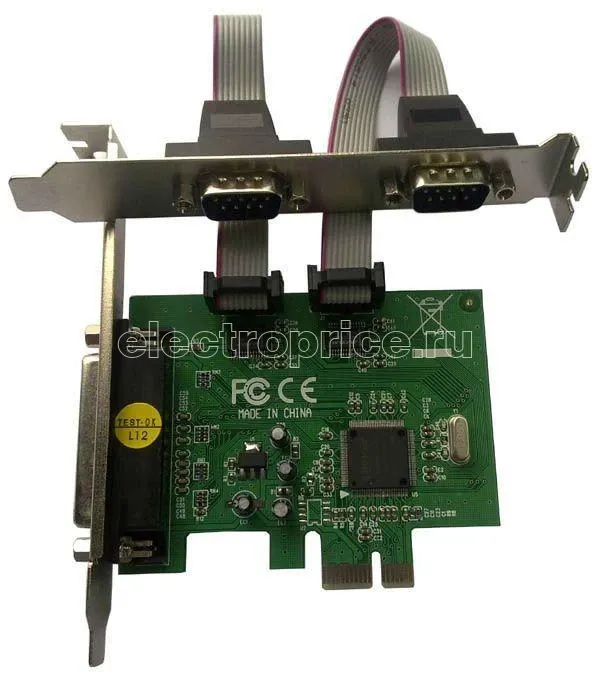 Фото Контроллер PCI-E MS9901 1xLPT 2хCOM Bulk ASIA PCIE 2S1P 634455