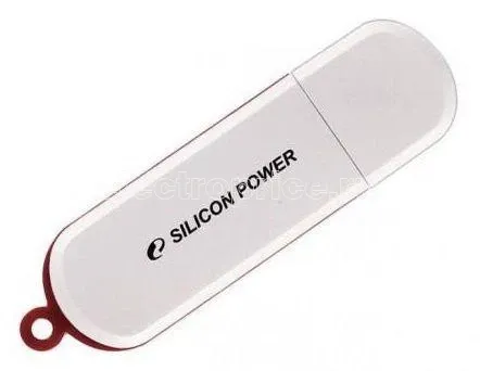 Фото Флеш-диск 64Гбайт LuxMini 320 SP064GBUF2320V1W USB2.0 бел. SILICON POWER 762844