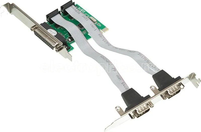 Фото Контроллер PCI-E WCH382 1xLPT 2хCOM Ret ASIA PCIE WCH 2S1P LP 1003123