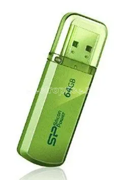 Фото Флеш-диск 64Гбайт Helios 101 SP064GBUF2101V1N USB2.0 зел. SILICON POWER 785967