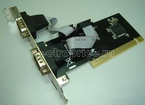 Фото Контроллер PCI WCH351 2хCOM Bulk ASIA PCI 2S 646355