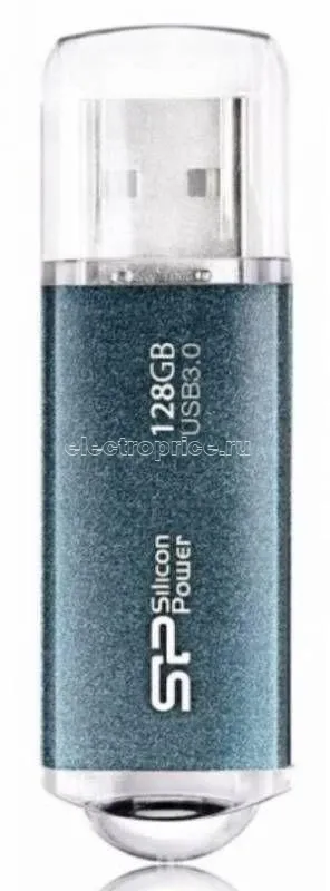 Фото Флеш-диск 128Гбайт Marvel M01 SP128GBUF3M01V1B USB3.0 син. SILICON POWER 958760