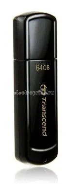 Фото Флеш-диск 64Гбайт Jetflash 350 TS64GJF350 USB2.0 черн. Transcend 662849