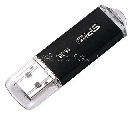 Фото Флеш-диск 16Гбайт Ultima II-I Series SP016GBUF2M01V1K USB2.0 черн. SILICON POWER 662554