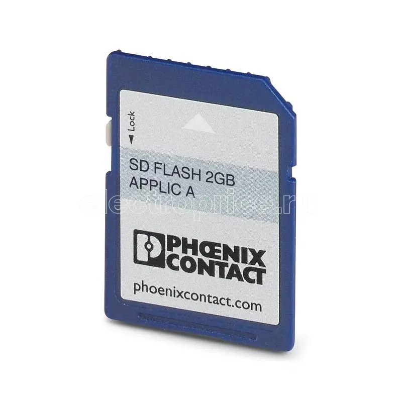 Фото Модуль памяти настроек программ/конфиг. данных SD FLASH 2GB APPLIC A Phoenix Contact 2701190